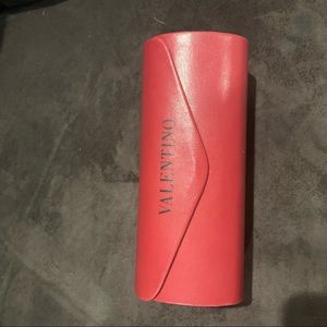 🦄 VALENTINO Red Eyeglass Case